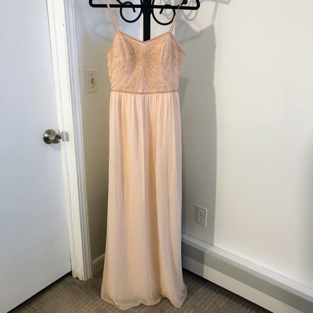 Davids Bridal blush pink size 8